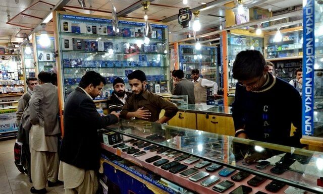 mobile shops in Karachi