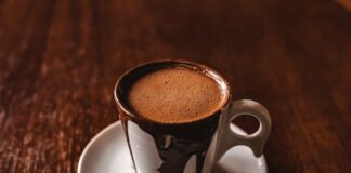 Cup of hot chocolate